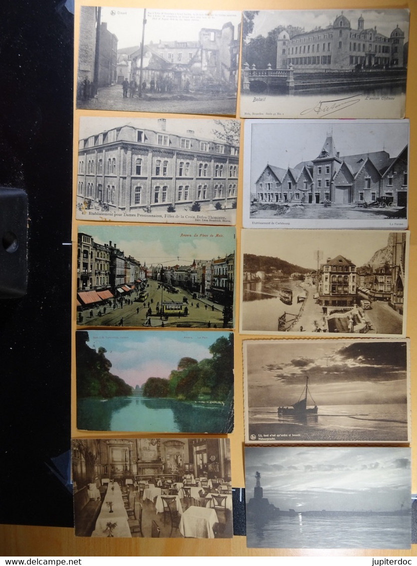Lot de 240 cartes postales de Belgique Toutes photographiées