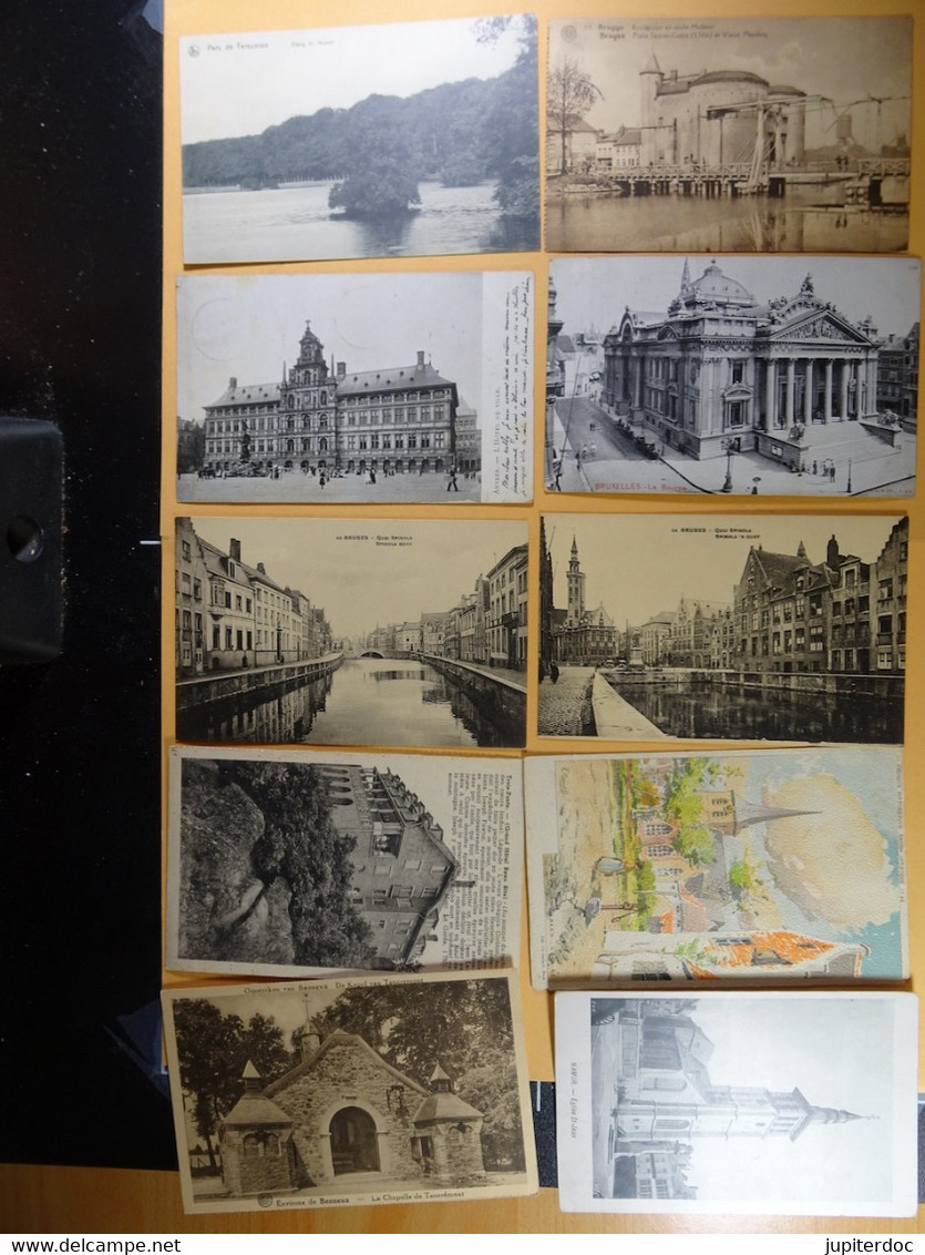 Lot de 240 cartes postales de Belgique Toutes photographiées