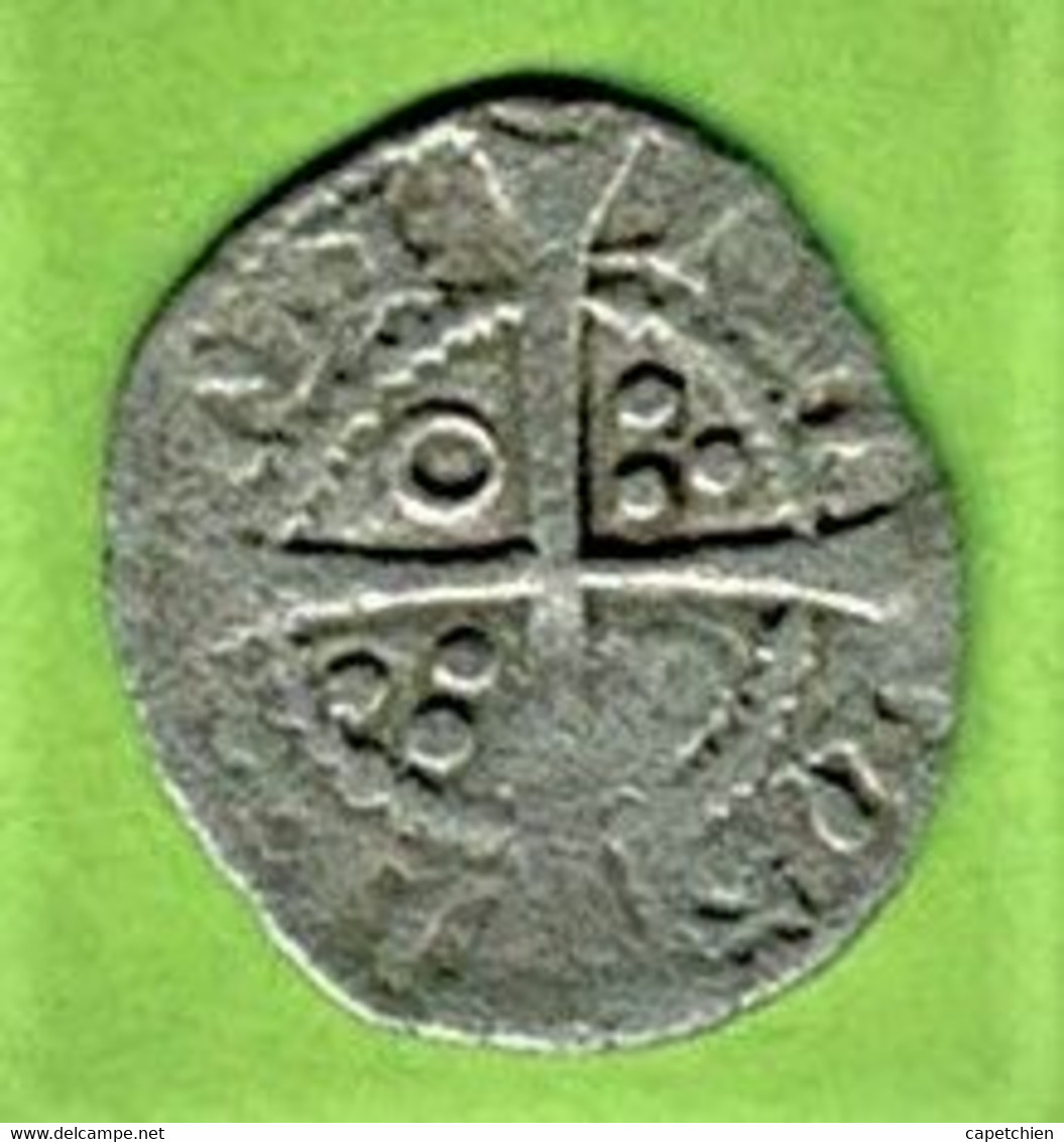 MONNAIE MEDIEVALE / BARCELONE ?  / A IDENTIFIER / 0.71 G / - A Identifier