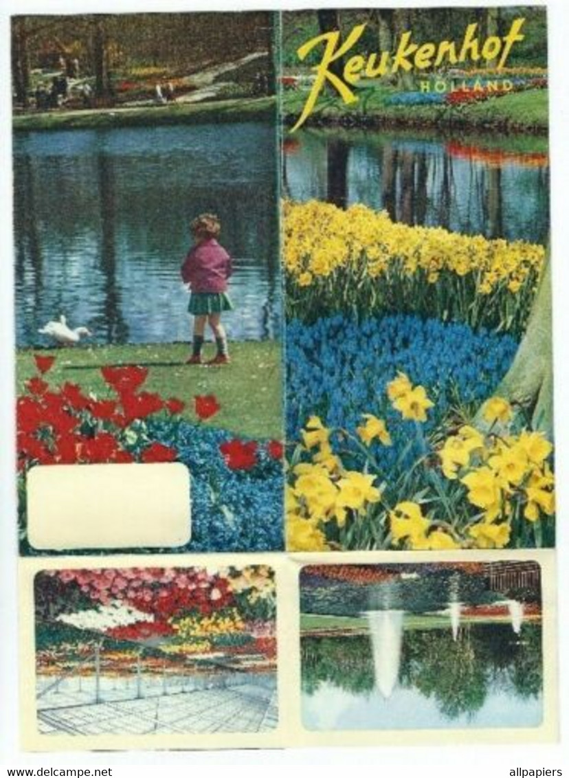 Brochure Publicitaire Keukenhot Holland De 1960 Format Pliée : 20x10 Cm - Nederland