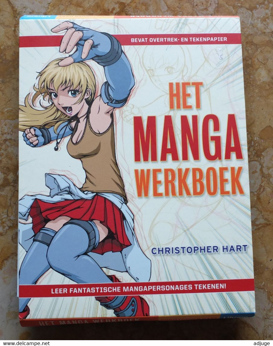 HET MANGA WERKBOEK Christopher HART - Leer Fantastische Mangapersonages Tekenen - _TOP ** - Manga