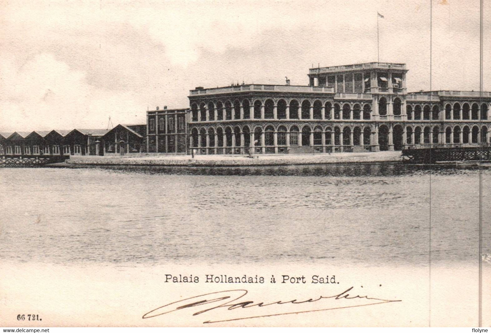 Port Saïd - Le Palais Hollandais - Egypt égypte - Port Said