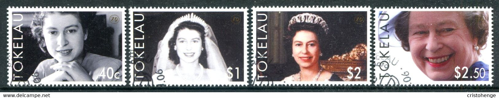 Tokelau 2006 80th Birthday Of Queen Elizabeth II Set CTO Used (SG 374-377) - Tokelau