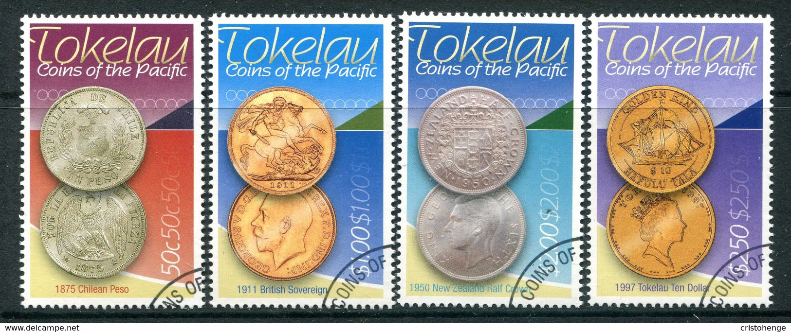 Tokelau 2009 Coins Set CTO Used (SG 408-411) - Tokelau