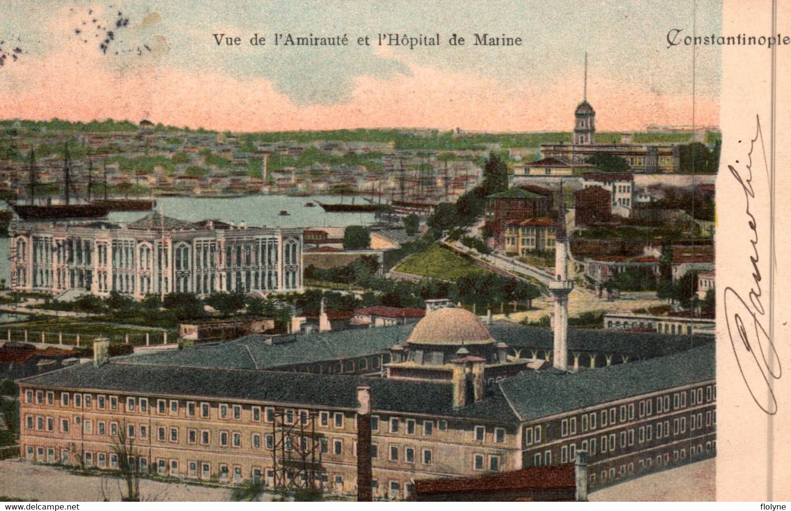 Constantinople - Vue De L'amirauté Et L'hôpital De La Marine - Turquie Turkey - Turkije