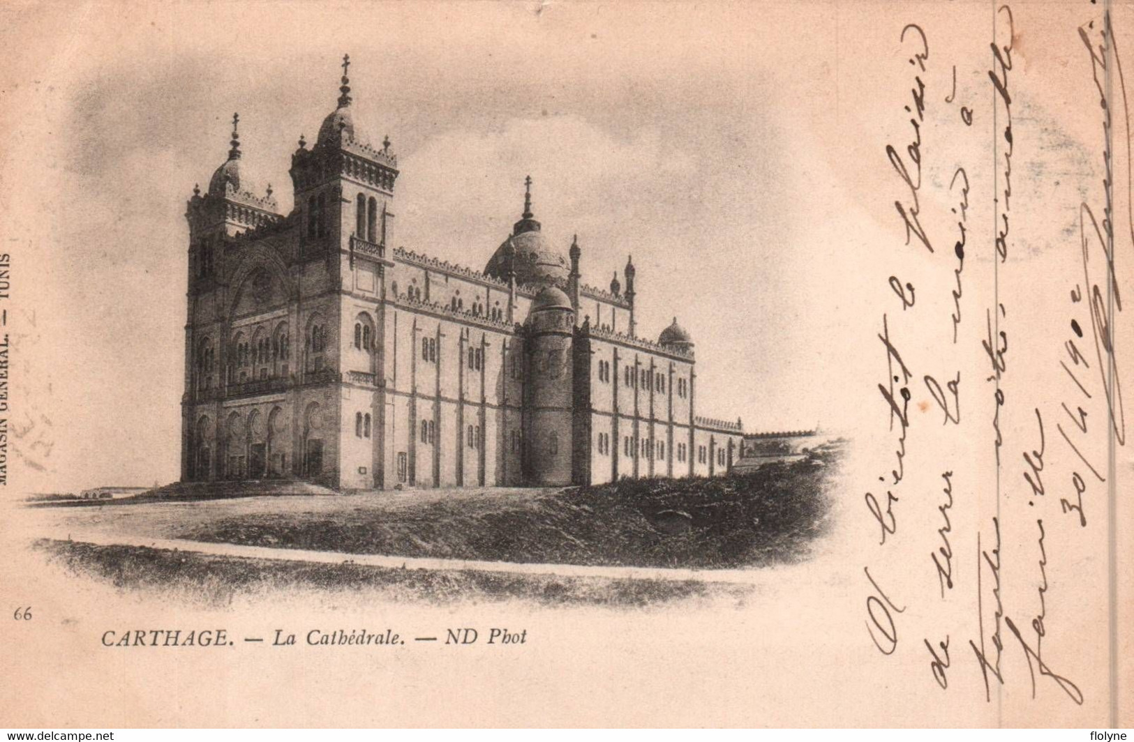Carthage - La Cathédrale - 1902 - Tunisie Tunisia - Tunisie