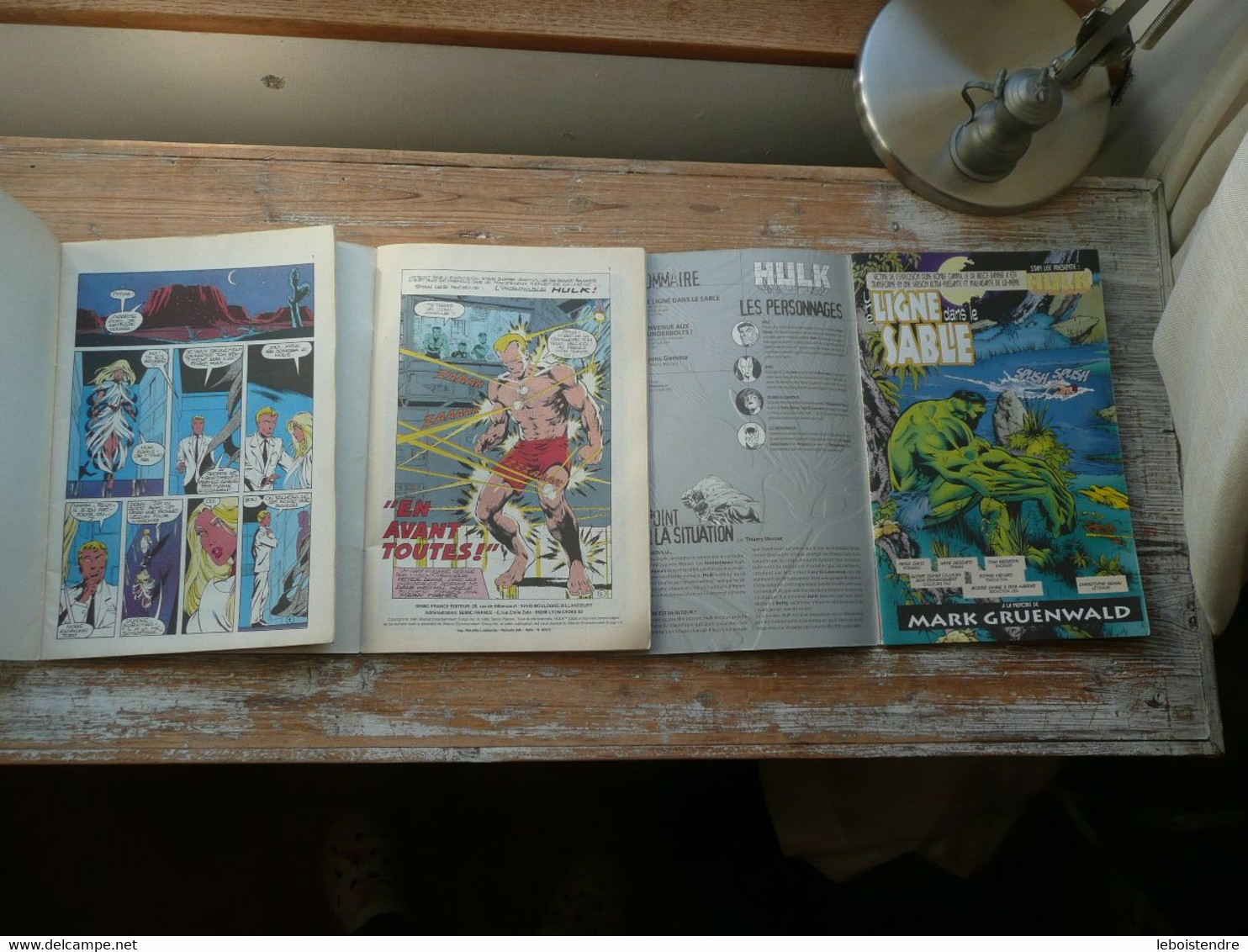 LOT DE 3 HULK 6E SERIE  N° 1 + 2 AVRIL ET JUIN 1992 SEMIC MARVEL COMICS + N° 37 MAI 1998 MARVEL FRANCE PANINI - Hulk