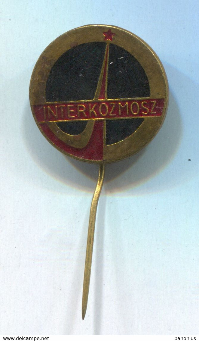 Interkozmosz - Cosmos Space Program, Rocket, Vintage Pin  Badge Abzeichen - Espace