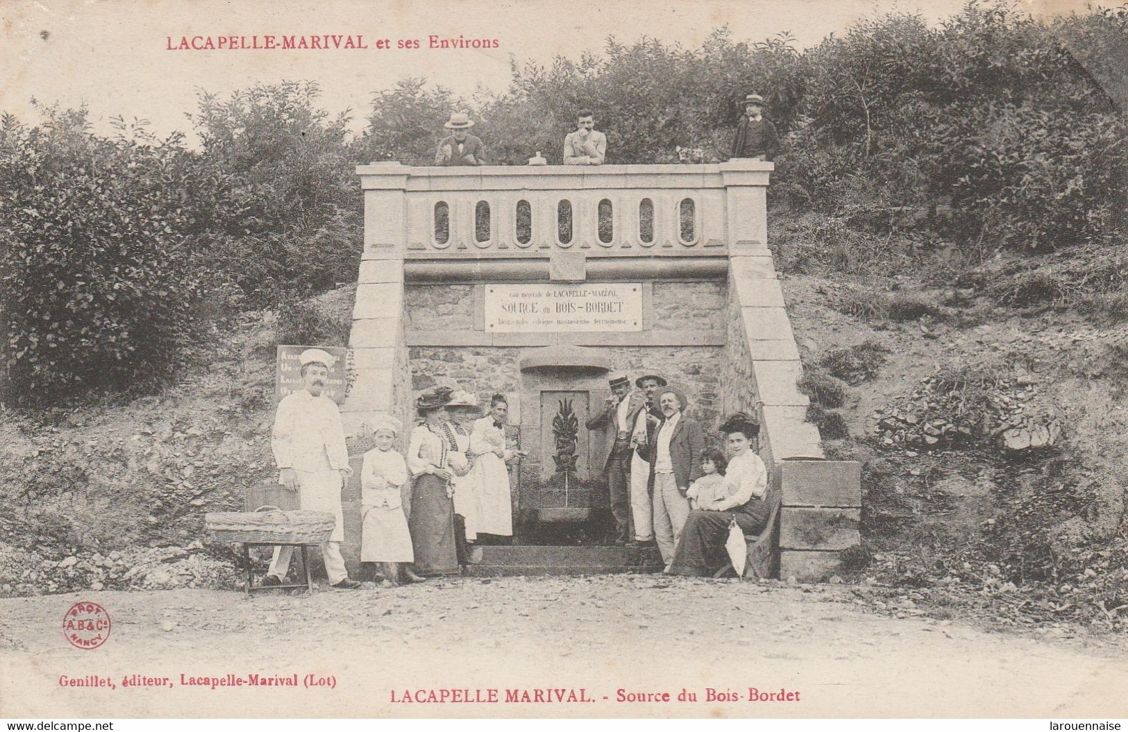 46 - LACAPELLE MARIVAL - Source Du Bois Bordet - Lacapelle Marival