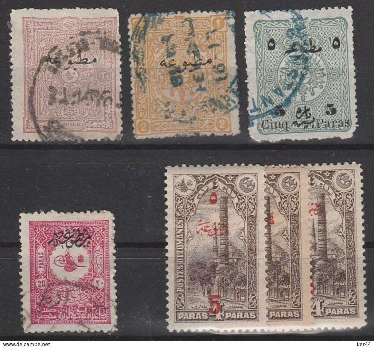 Journaux_Lot De 7 Timbres **/*/O -  Newspaper Stamps Lot_MNH/MH/USED - Timbres Pour Journaux