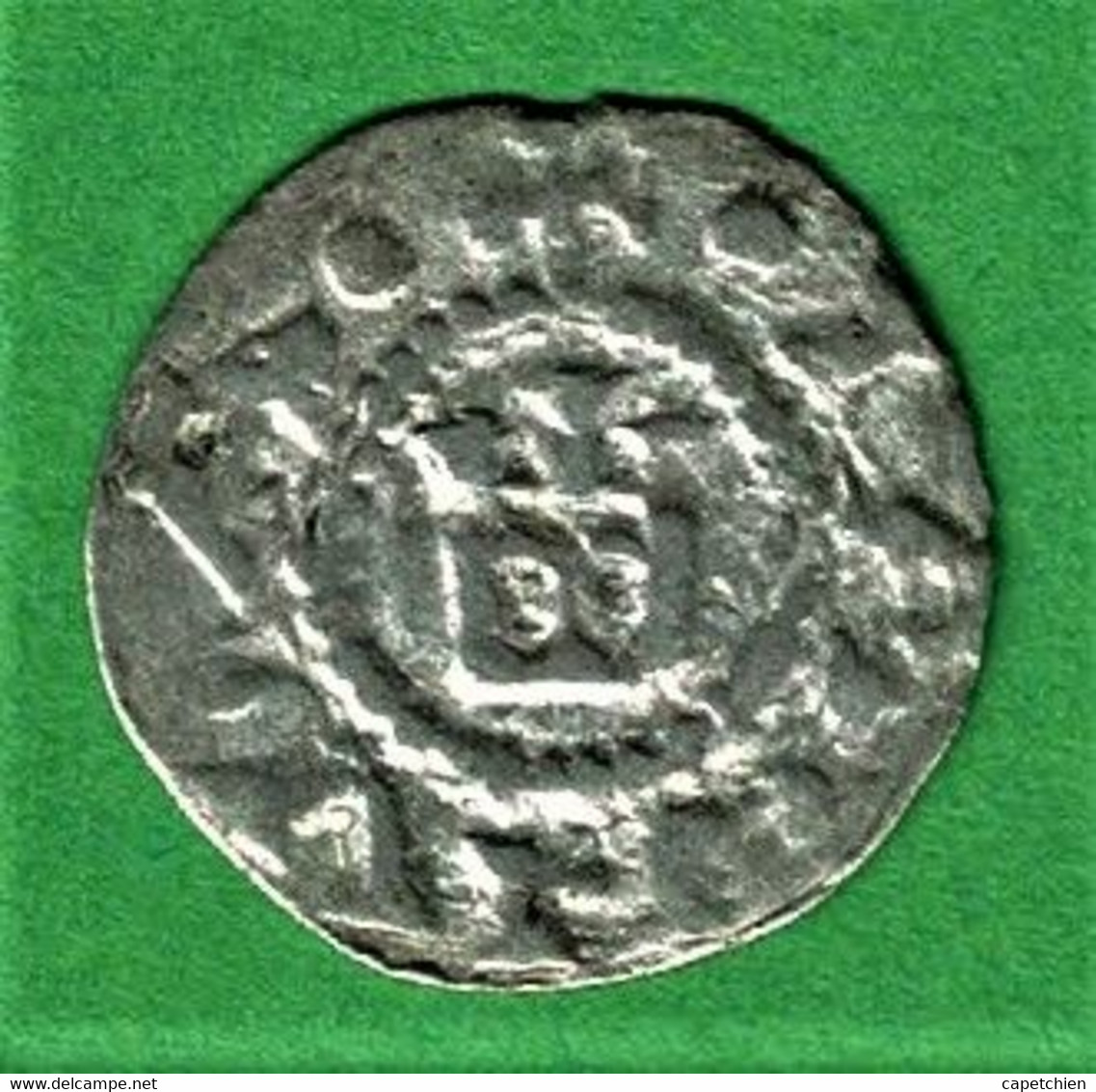 ITALIE / MONNAIE MEDIEVALE DE LA VILLE DE GENES / GENOVA / ANONYME / ARGENT / 0.76  G - Feodale Munten