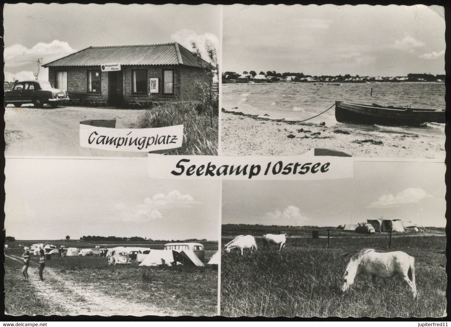 (B2909) AK Ostseebad Heiligenhafen / Holstein, Campingplatz Seekamp - Heiligenhafen