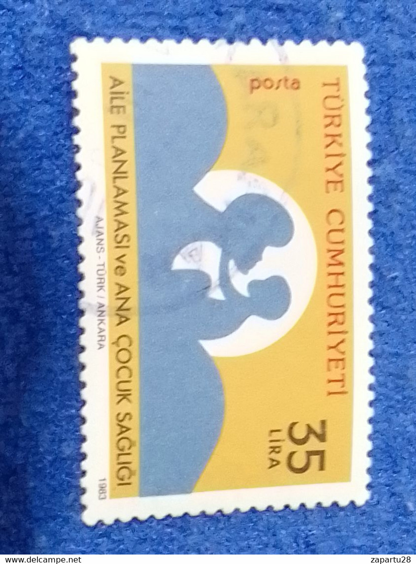TÜRKEY--1980-90    35LİRA.       DAMGALI - Used Stamps