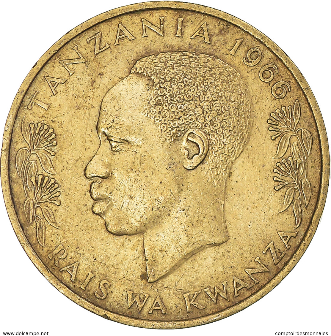 Monnaie, Tanzanie, 20 Senti, 1966 - Tanzanía