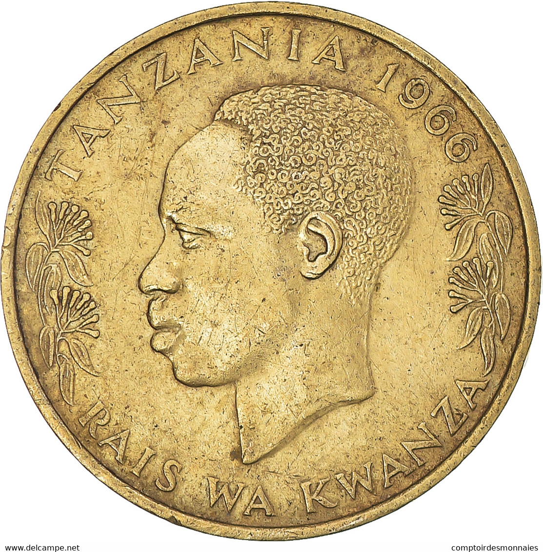 Monnaie, Tanzanie, 20 Senti, 1966 - Tanzanie