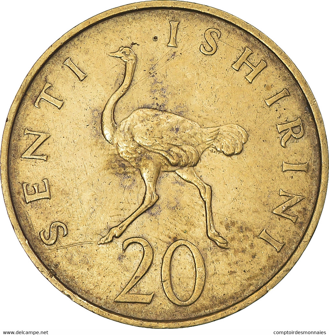 Monnaie, Tanzanie, 20 Senti, 1966 - Tanzanie