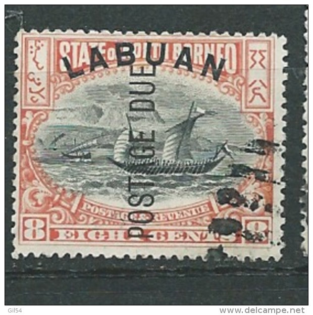 Labuan  - Timbre Taxe  -  Yvert N° 6 Oblitéré    -  Aab18604 - Noord Borneo (...-1963)