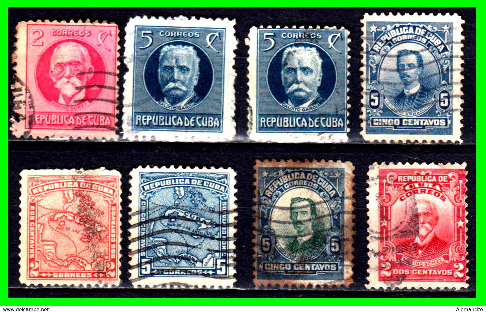 CUBA ( AMERICA DEL NORTE ) LOTE DE SELLOS DE DIFERENTES AÑO Y VALORES - Used Stamps
