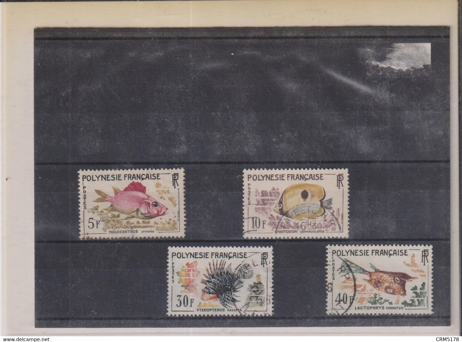 POLYNESIE-SERIE TP N°18/21-OB-TB-1962 - Used Stamps