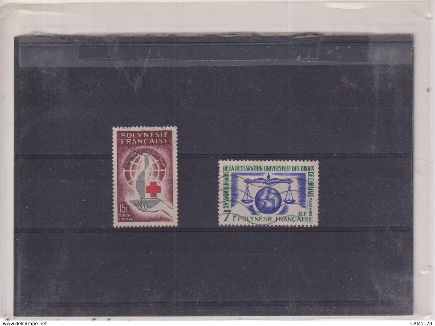 POLYNESIE-LOT TP N°24-25-OB-TB-1963 - Used Stamps