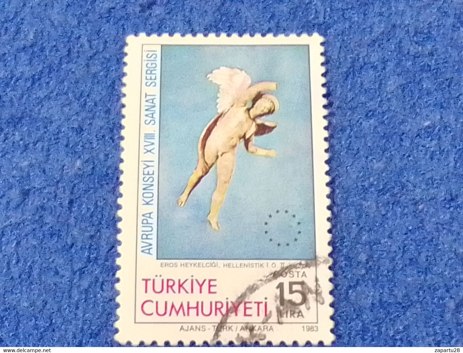 TÜRKEY--1980-90    15LİRA.       DAMGALI - Used Stamps