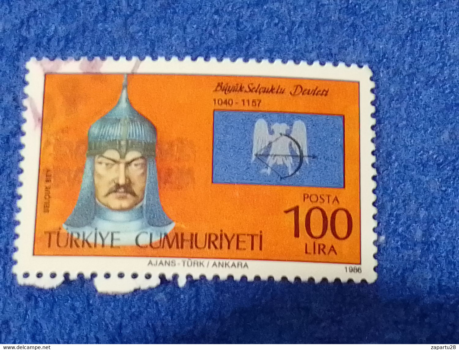 TÜRKEY--1980-90    100LİRA.       DAMGALI - Used Stamps