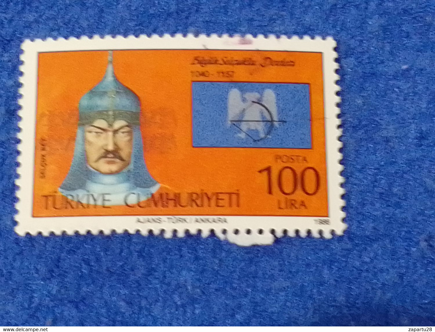 TÜRKEY--1980-90    100LİRA.       DAMGALI - Used Stamps