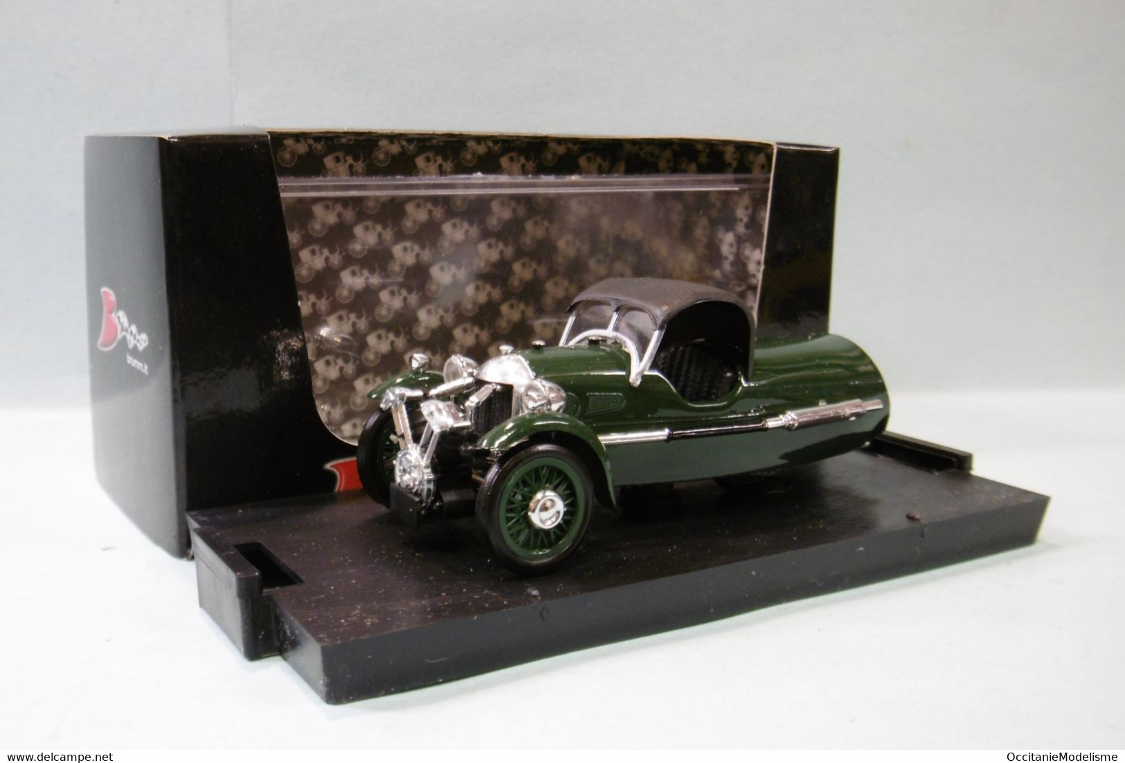 Brumm - MORGAN MX-4 Super Sport Chiusa 1935 Vert Anglais Réf. R293-04 BO 1/43 - Brumm