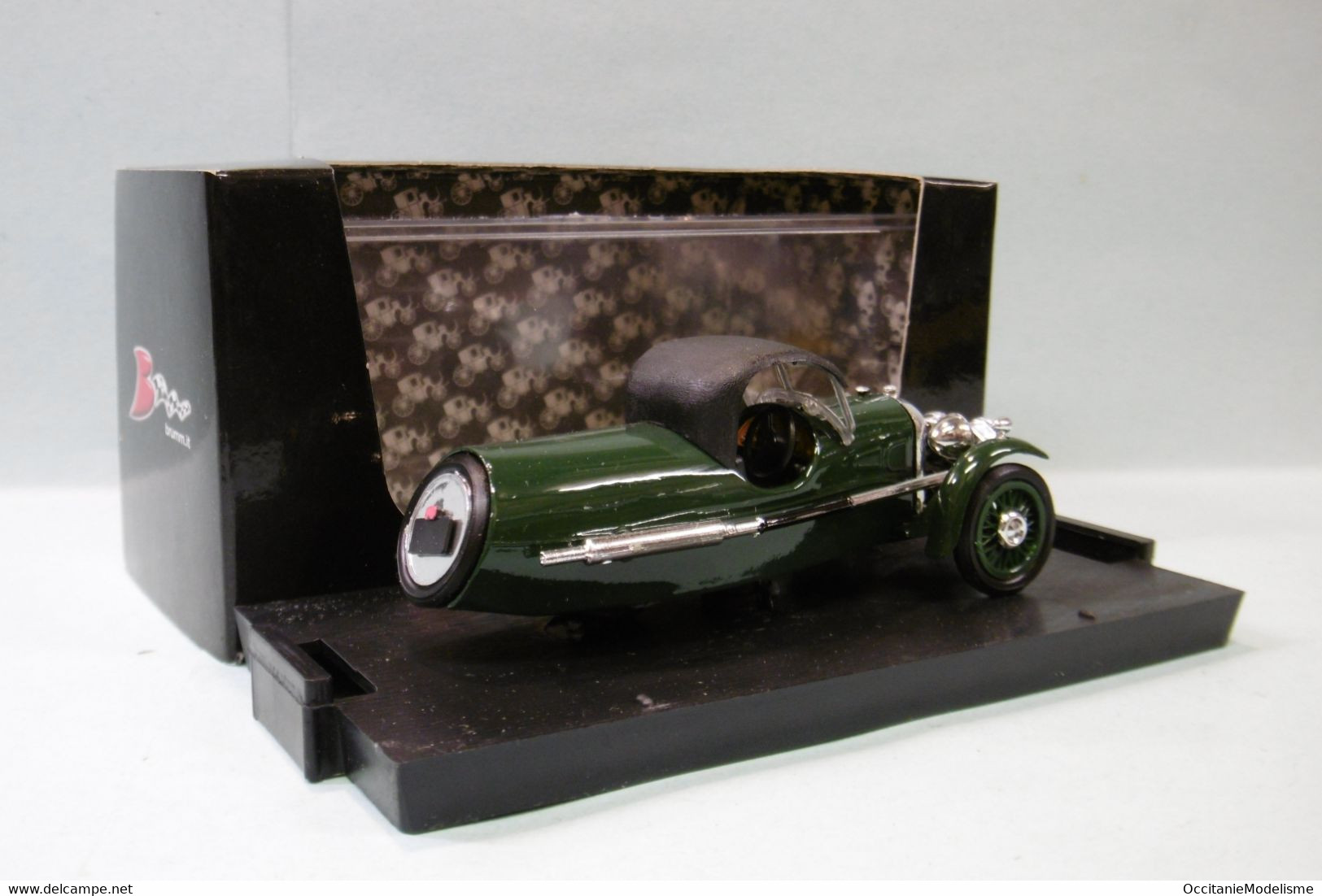 Brumm - MORGAN MX-4 Super Sport Chiusa 1935 Vert Anglais Réf. R293-04 BO 1/43 - Brumm