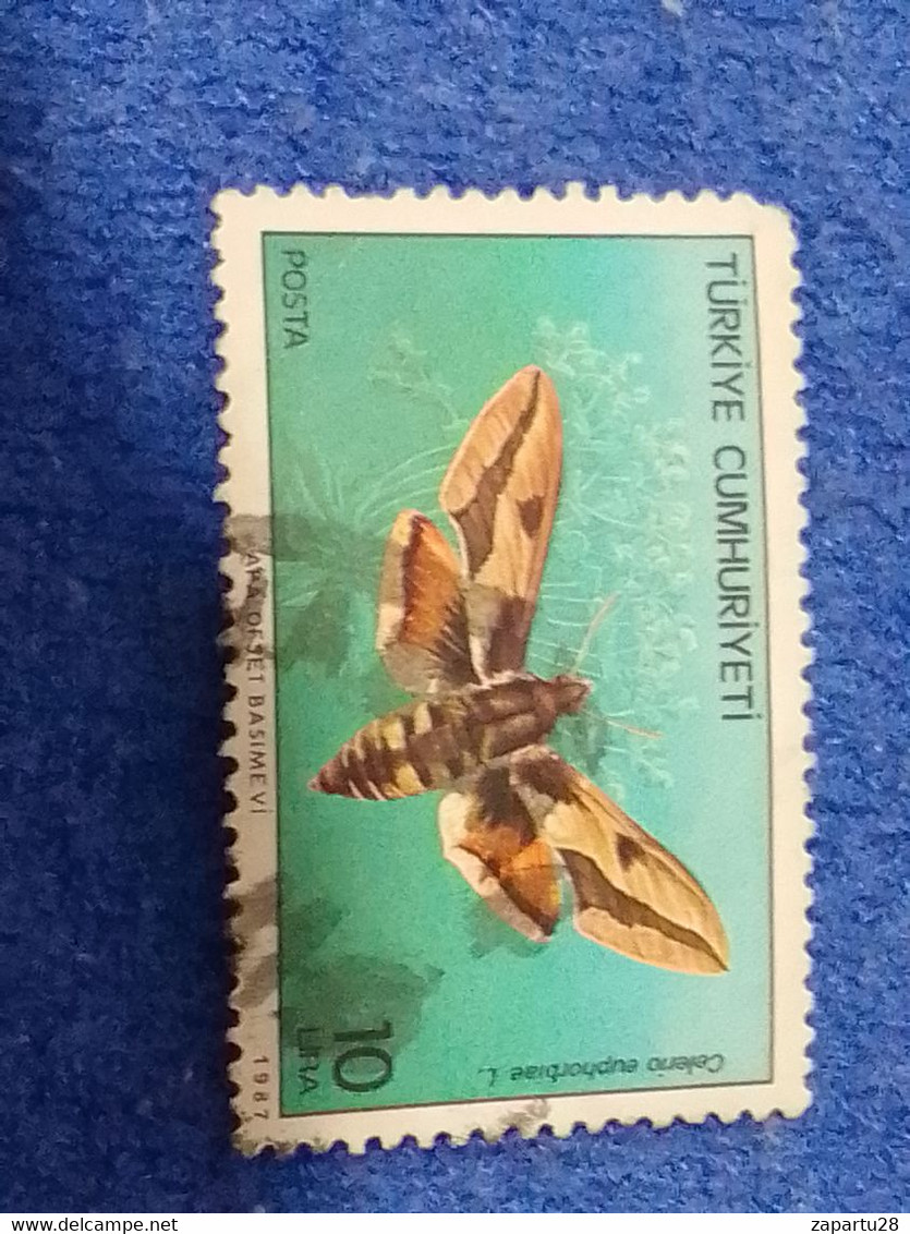 TÜRKEY--1980-90   10LİRA.       DAMGALI - Used Stamps