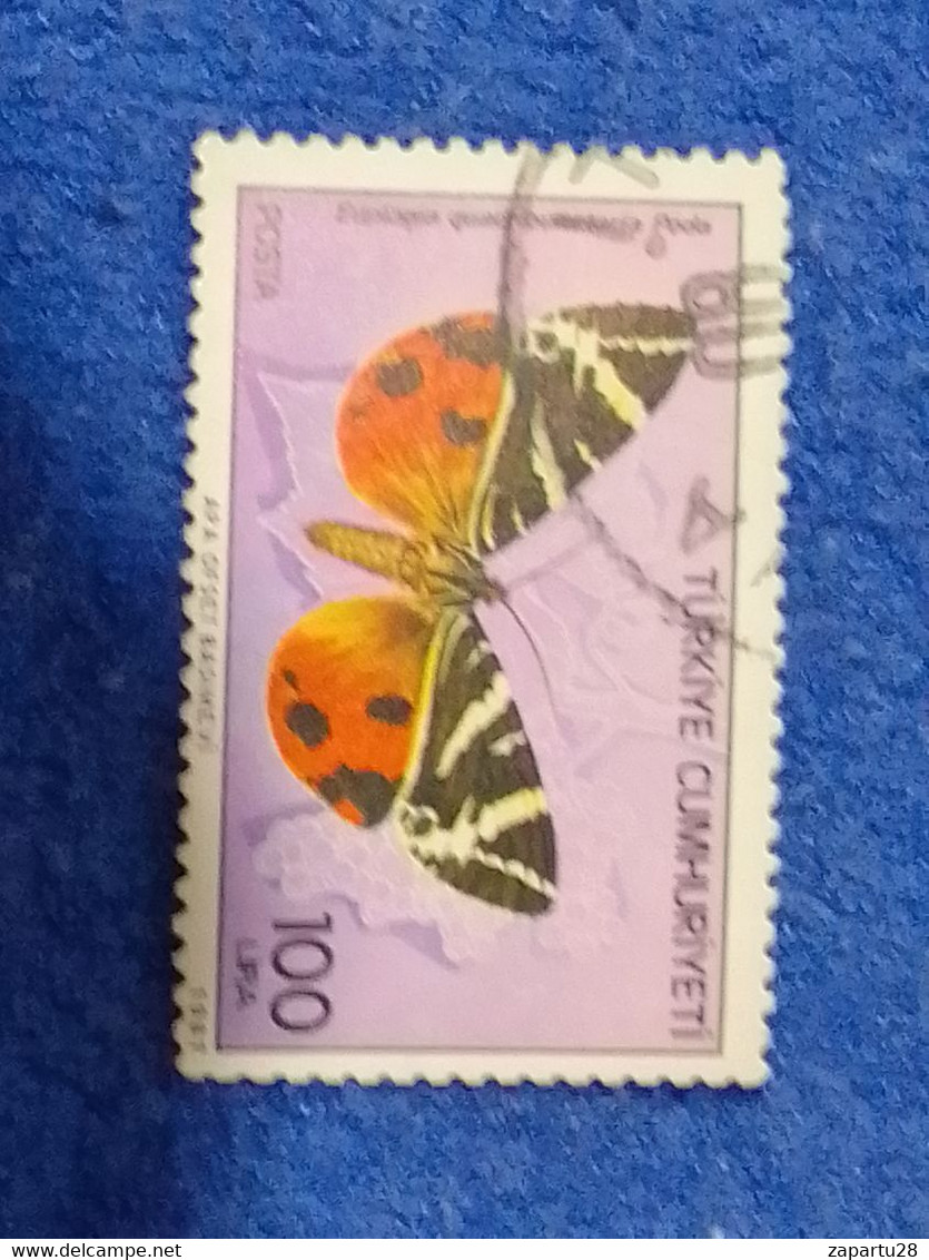 TÜRKEY--1980-90   100LİRA.       DAMGALI - Used Stamps