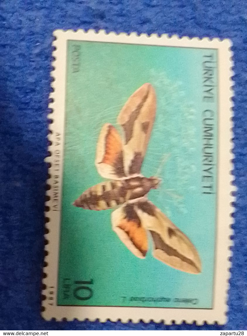 TÜRKEY--1980-90   10LİRA.       DAMGALI - Used Stamps