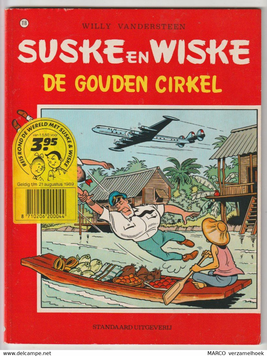 118. Suske En Wiske De Gouden Cirkel Standaard Willy Vandersteen 1987 - Suske & Wiske