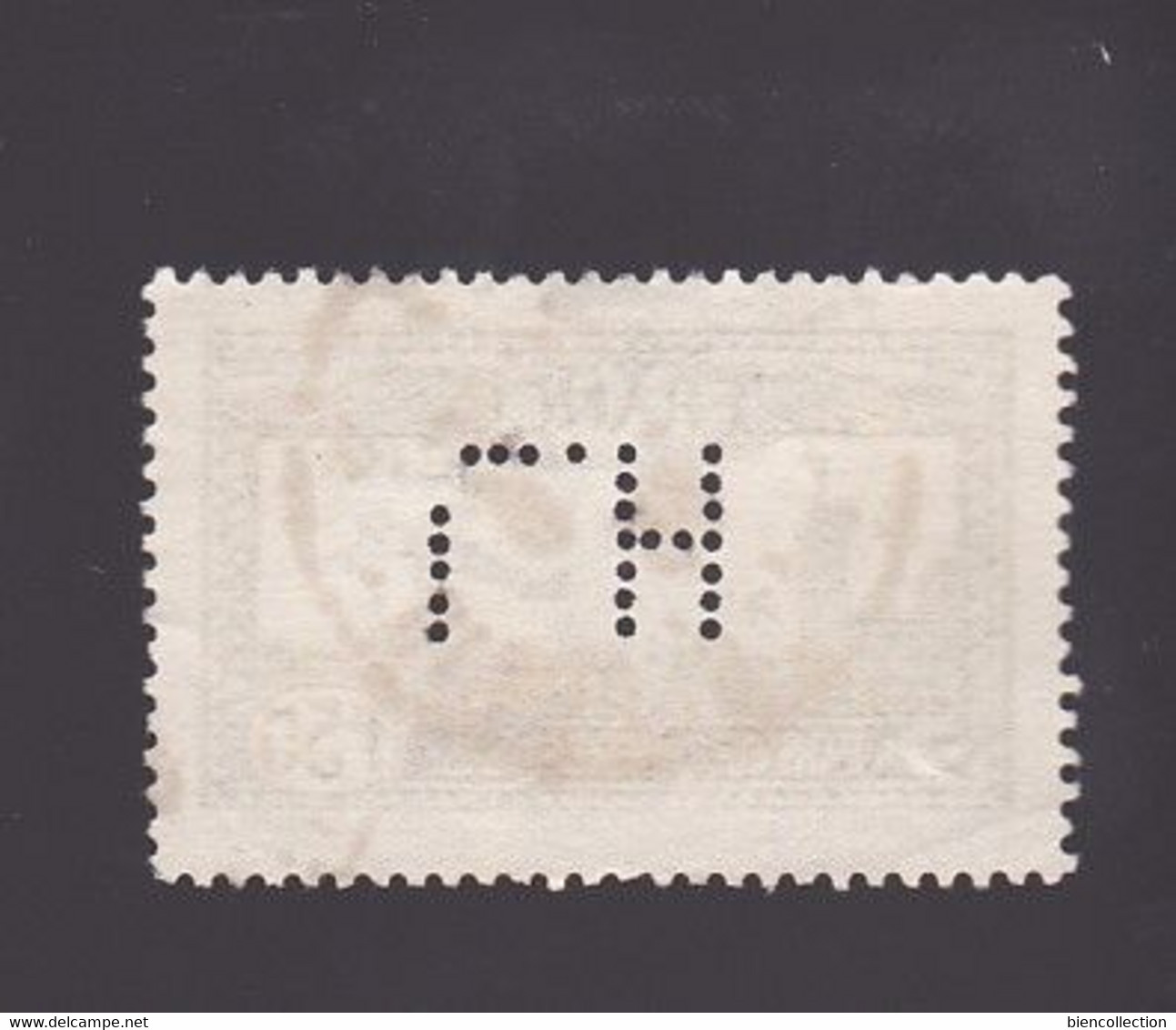 PA No 6 Perforé LH Librairie Hachette - Used Stamps