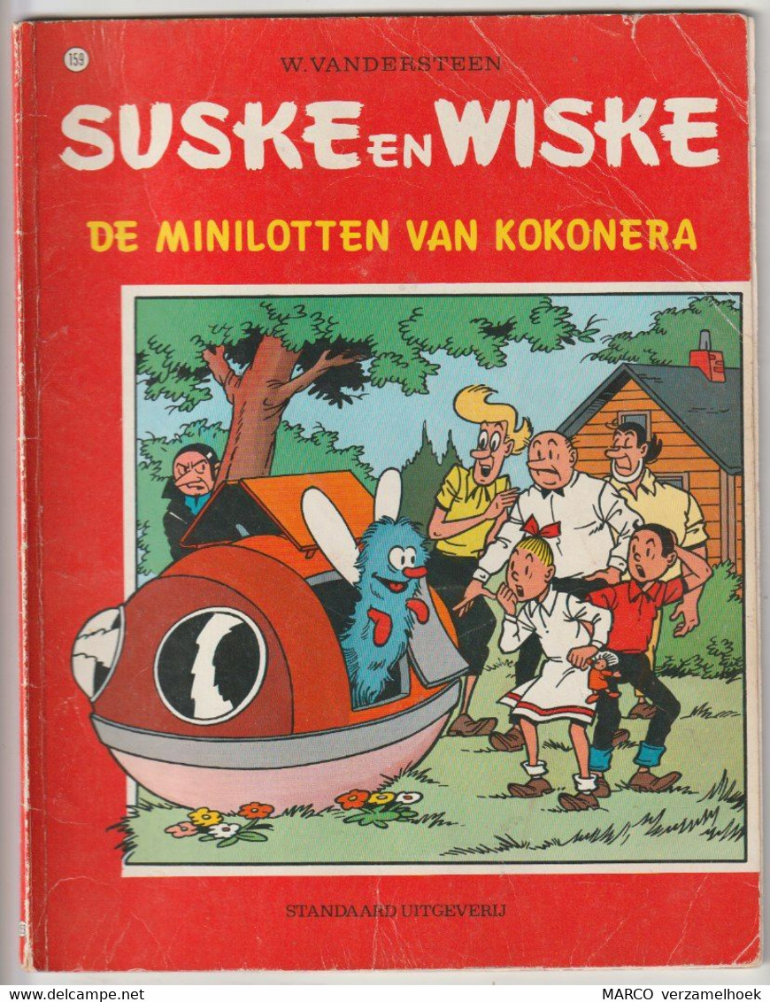 159. Suske En Wiske De Minilotten Van Kokonera Standaard Willy Vandersteen 1976 - Suske & Wiske