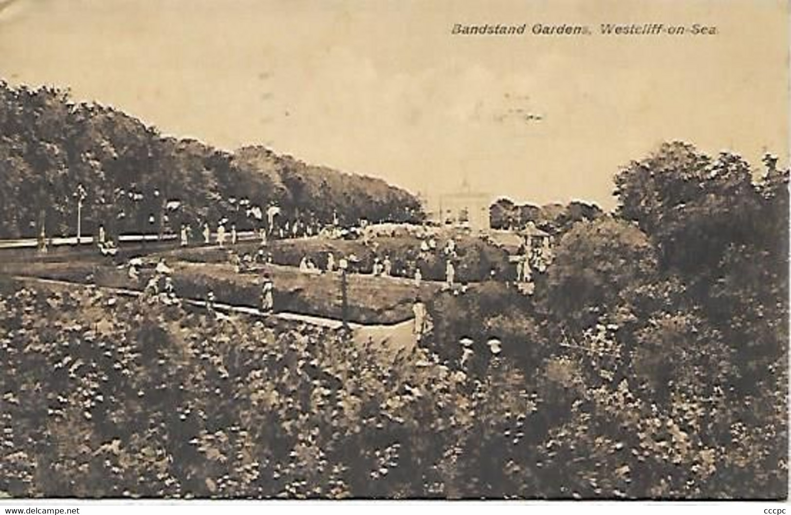 CPA Bandstand Gardens Westcliff-on-sea - Southend, Westcliff & Leigh