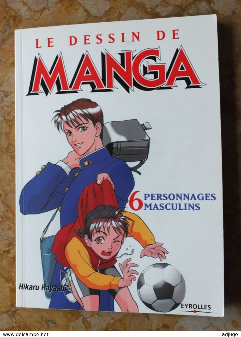 Dessin De MANGA _ Personnages Masculins - HIKARU HAYASHI _ ISBN : 2-212-11287-4_TOP ** - Sonstige & Ohne Zuordnung