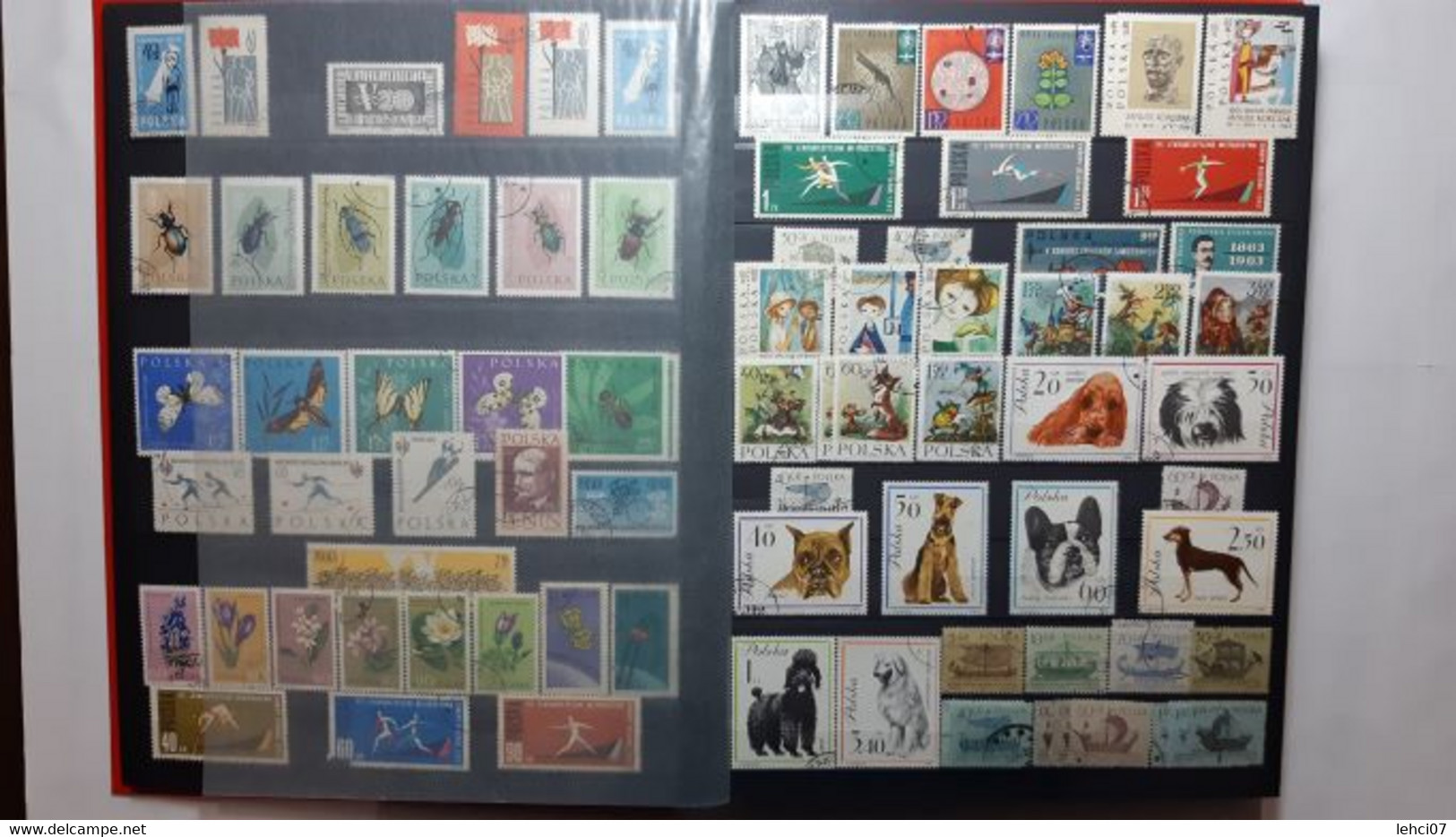 POLOGNE Bel Ensemble, Collection D’environ 1 380 Timbres - Collections