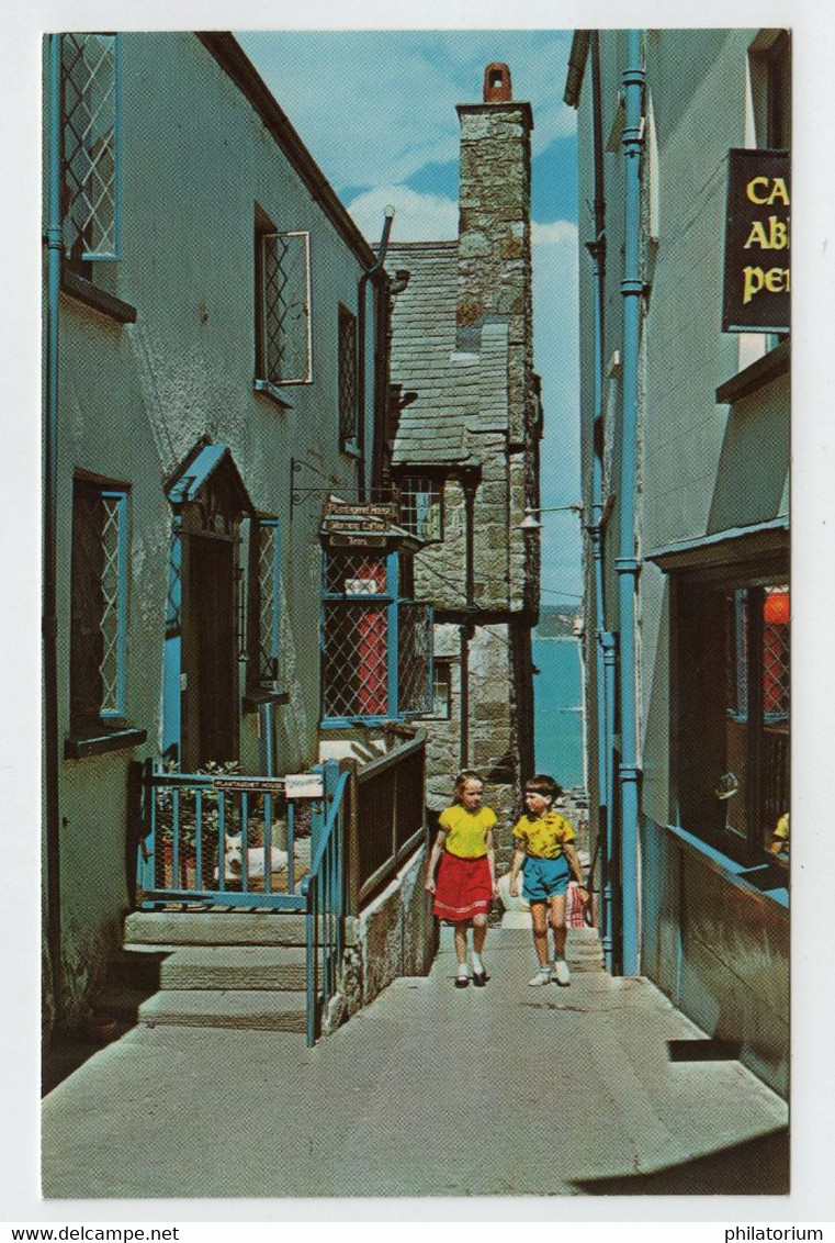 Cymru, Pays De Galles, TENBY, Une Rue. - Pembrokeshire