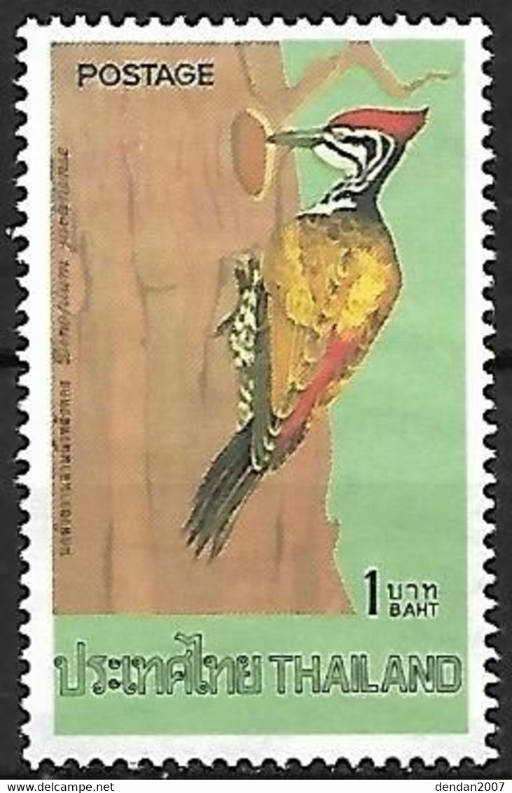 Thailand - MNH ** 1976 : Common Flameback  -  Dinopium Javanense - Pics & Grimpeurs