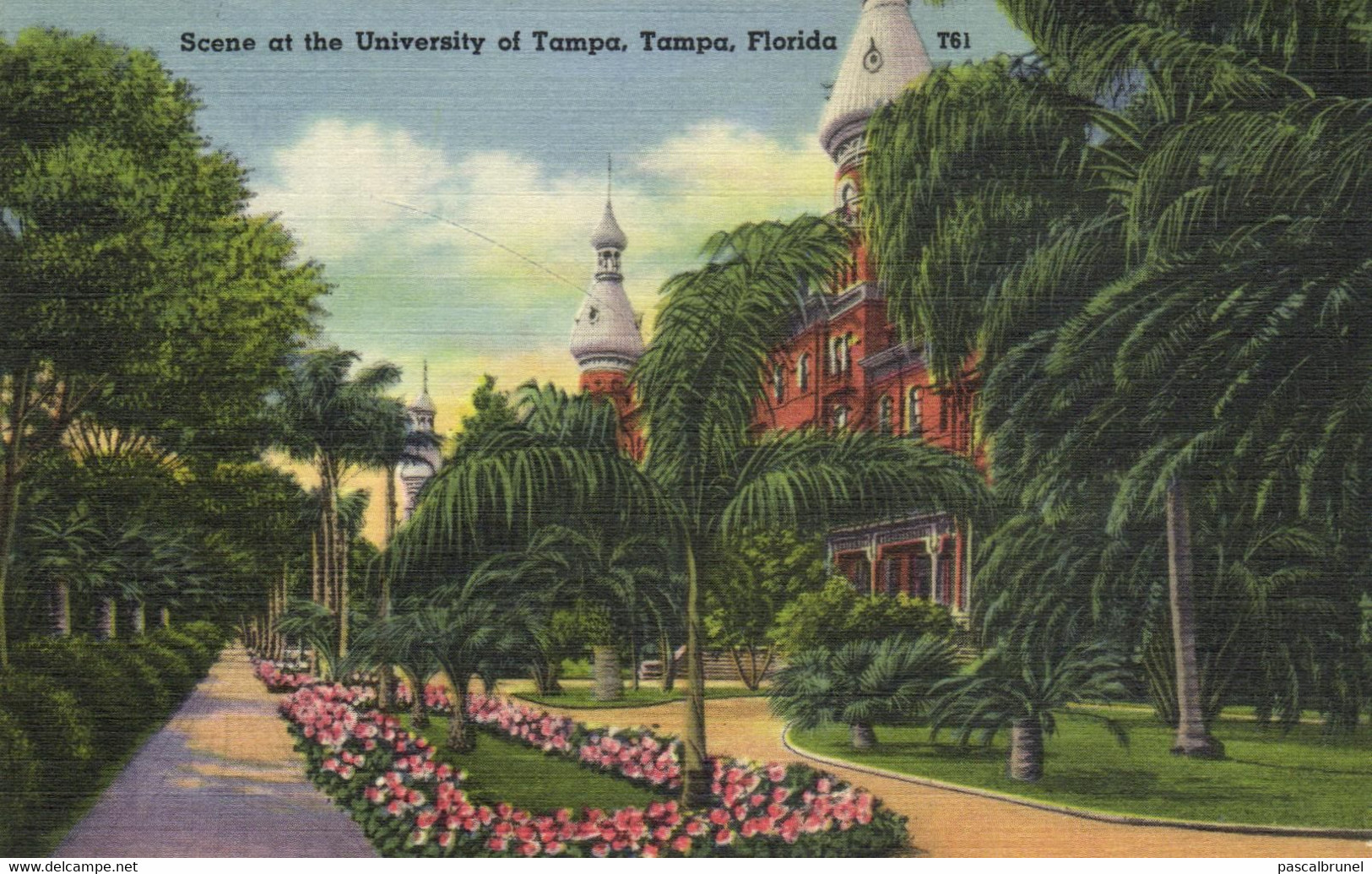 TAMPA - SCENE AT THE UNIVERSITY OF TAMPA - Tampa