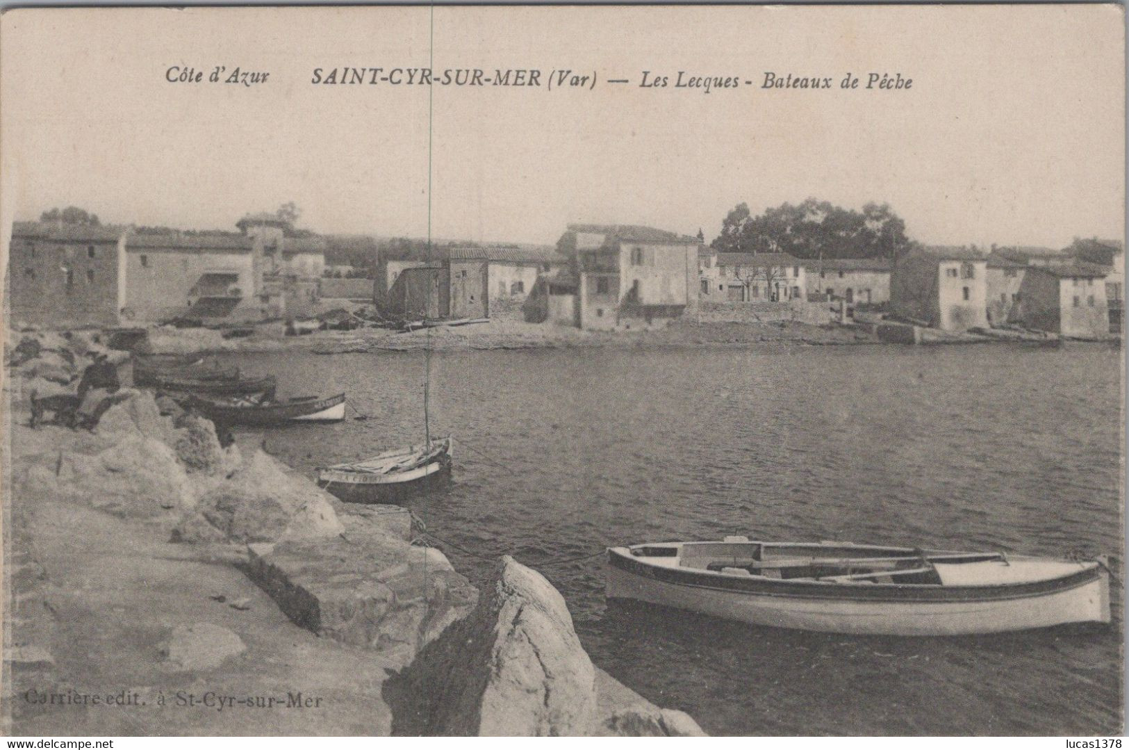 83 / SAINT CYR SUR MER / LES LECQUES / BATEAUX DE PECHE - Les Lecques