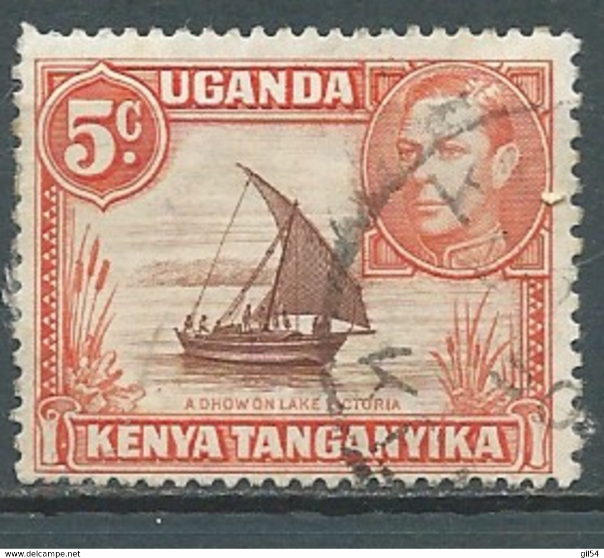 Kenya, Uganda , Tanganyika   YVERT N°75 Oblitéré -  AE 20805 - Kenya, Uganda & Tanganyika