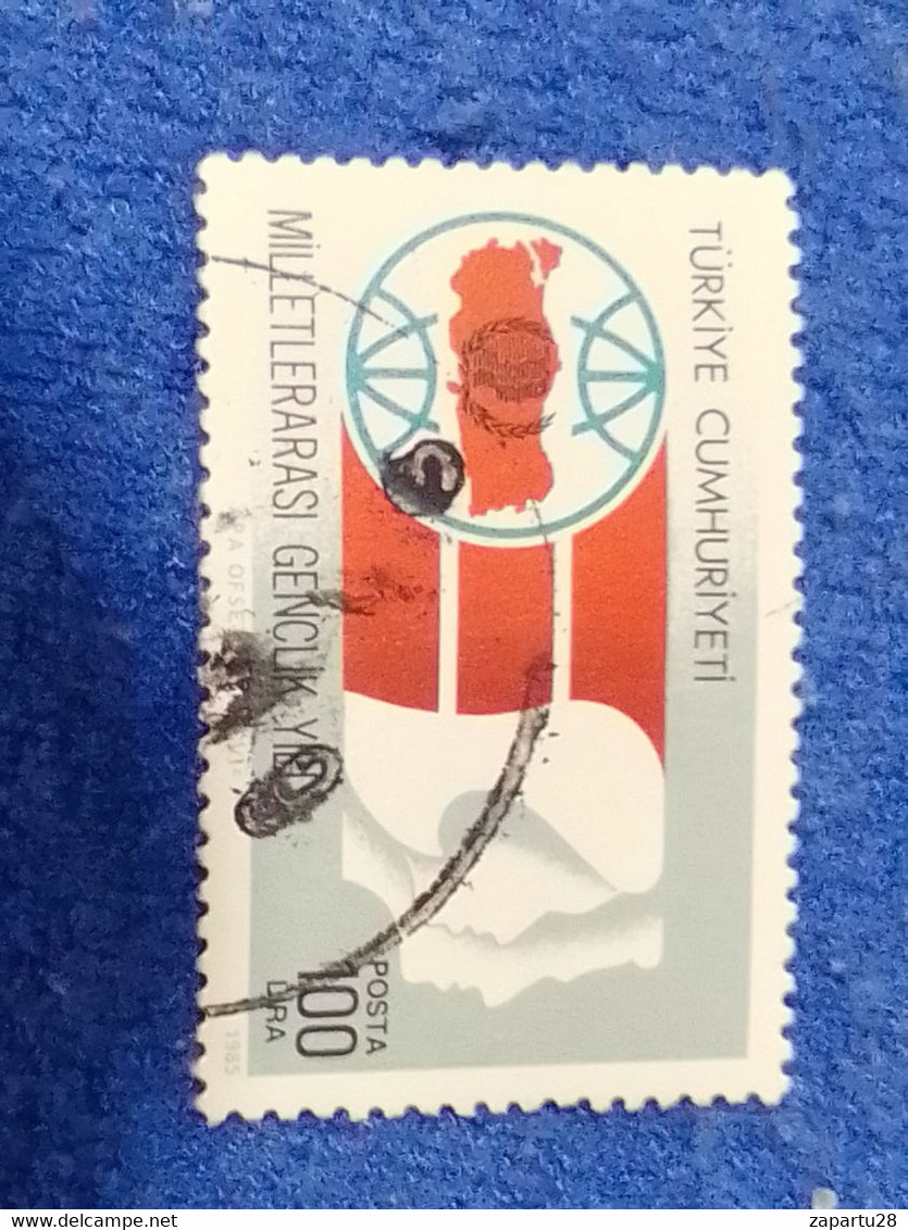 TÜRKEY--1980-90   100LİRA.       DAMGALI - Used Stamps