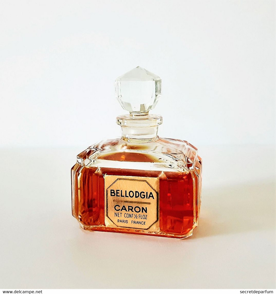 Miniatures De Parfum  FLACON  De  PARFUM  BELLODGIA  De CARON  Bouchon Verre  15 Ml - Sin Clasificación