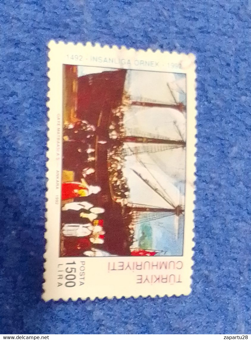 TÜRKEY--1990-00   1500LİRA.       DAMGALI - Used Stamps