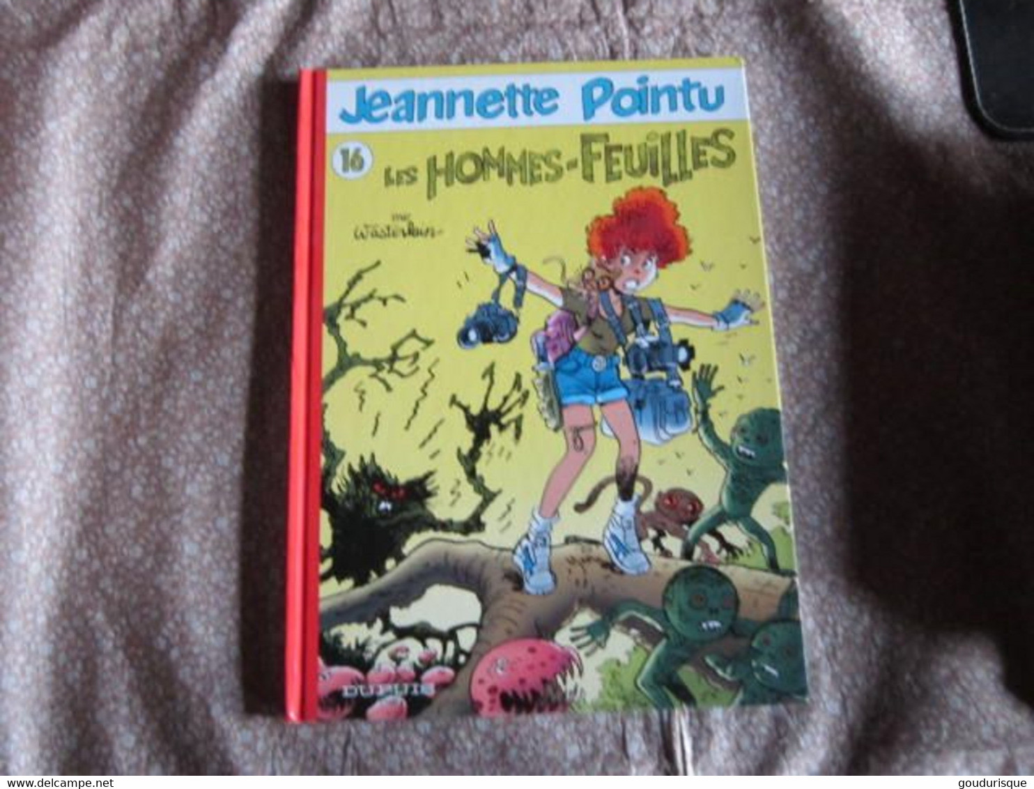 EO JEANNETTE POINTU T16 LES HOMMES FEUILLES   WASTERLAIN    DUPUIS - Jeannette Pointu