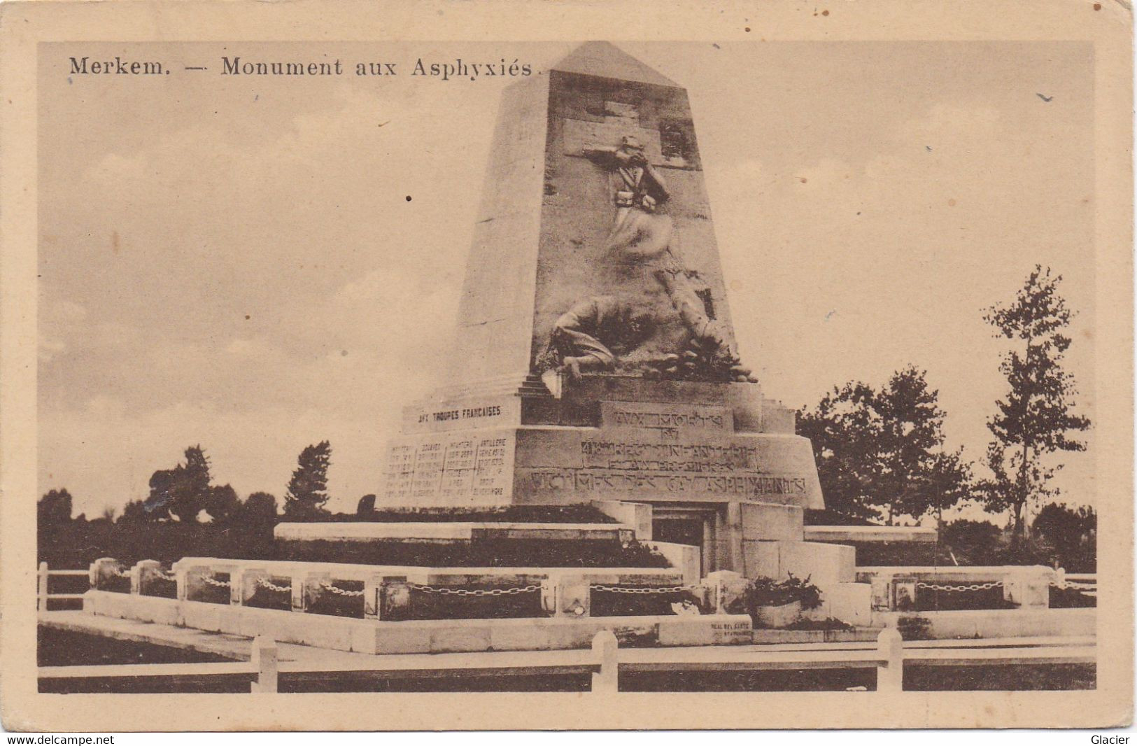 Merkem - Houthulst - Monument Aux Asphyxiés - Houthulst
