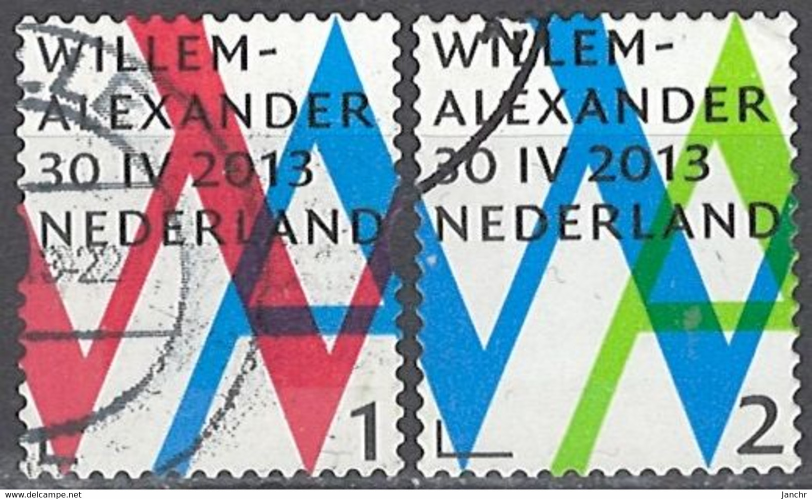 Nederland 2013. Mi.Nr. 3106-3107, Used O - Oblitérés