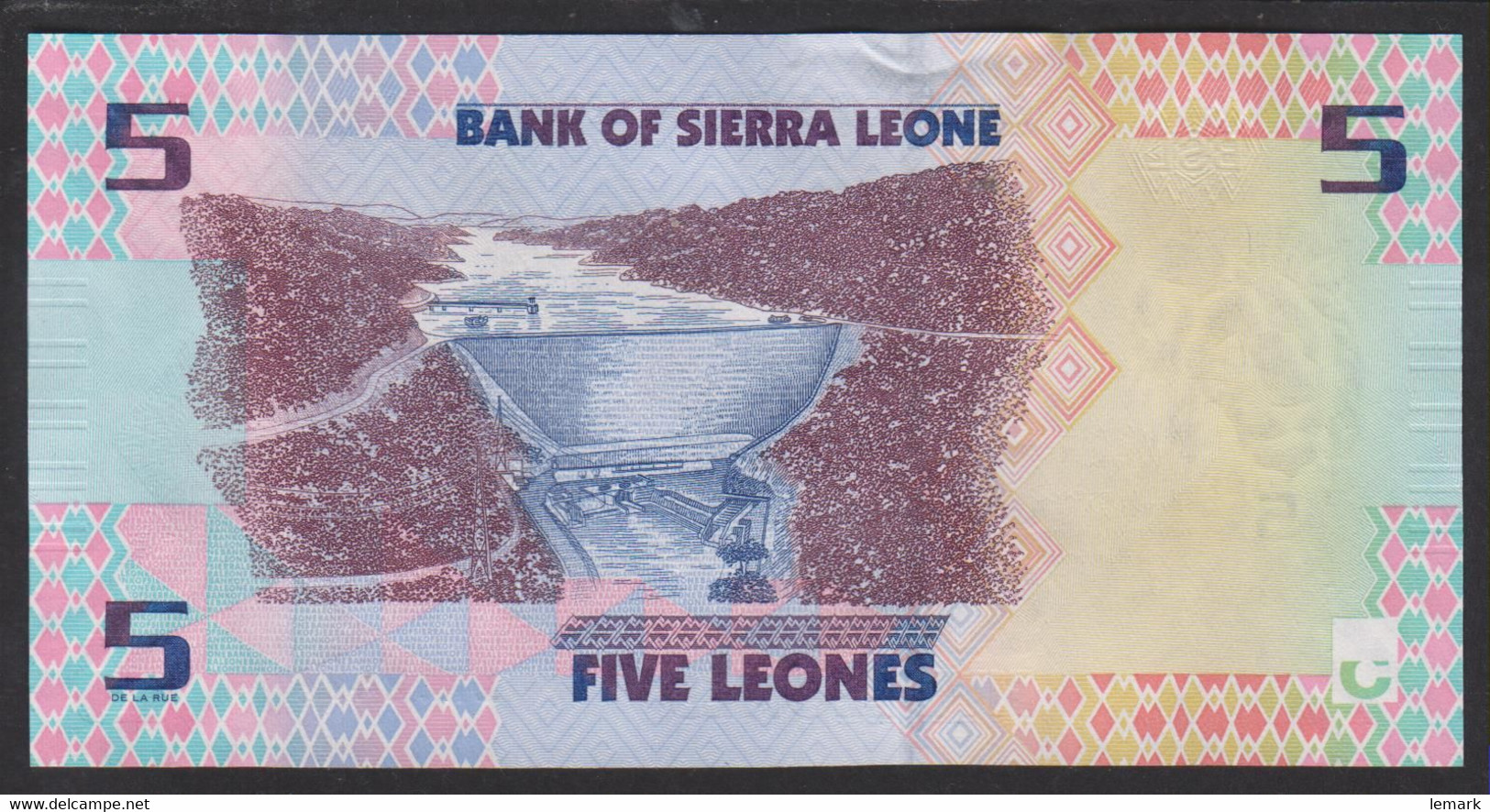 Sierra Leone 5 Leones 2022 P36 UNC - Sierra Leone